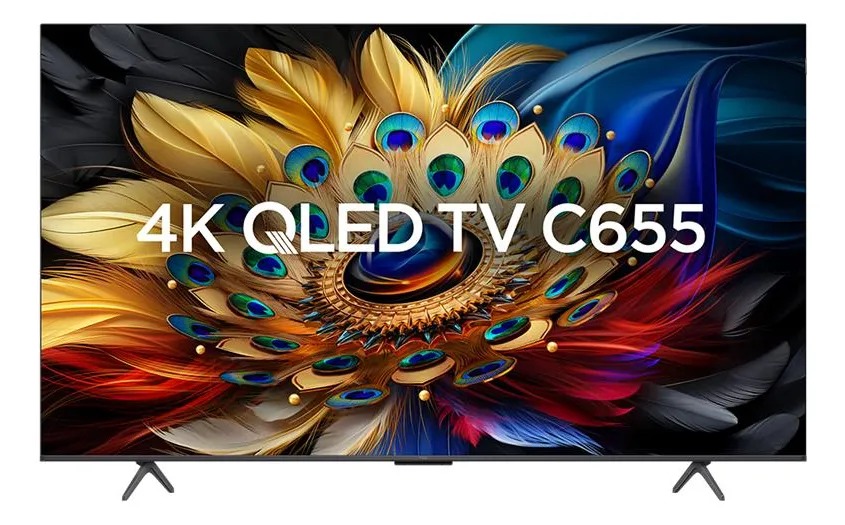 Televisao Tcl Smart Qled 55 Polegadas 4k Tcl Processador Aipq