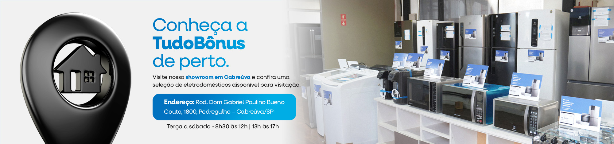Showroom - Horário de Funcionamento