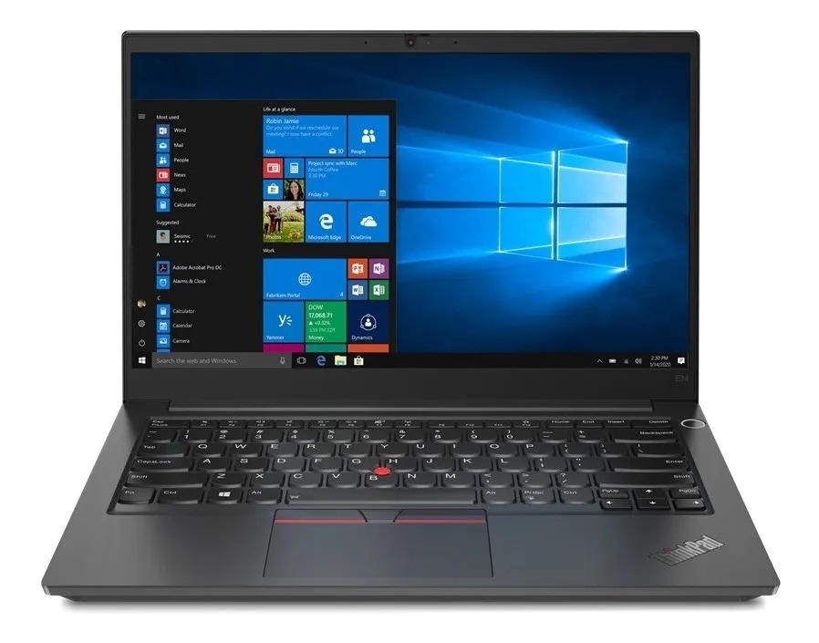 Notebook Thinkpad E14 Core I5 Ssd 128gb Ram 8gb - Preto