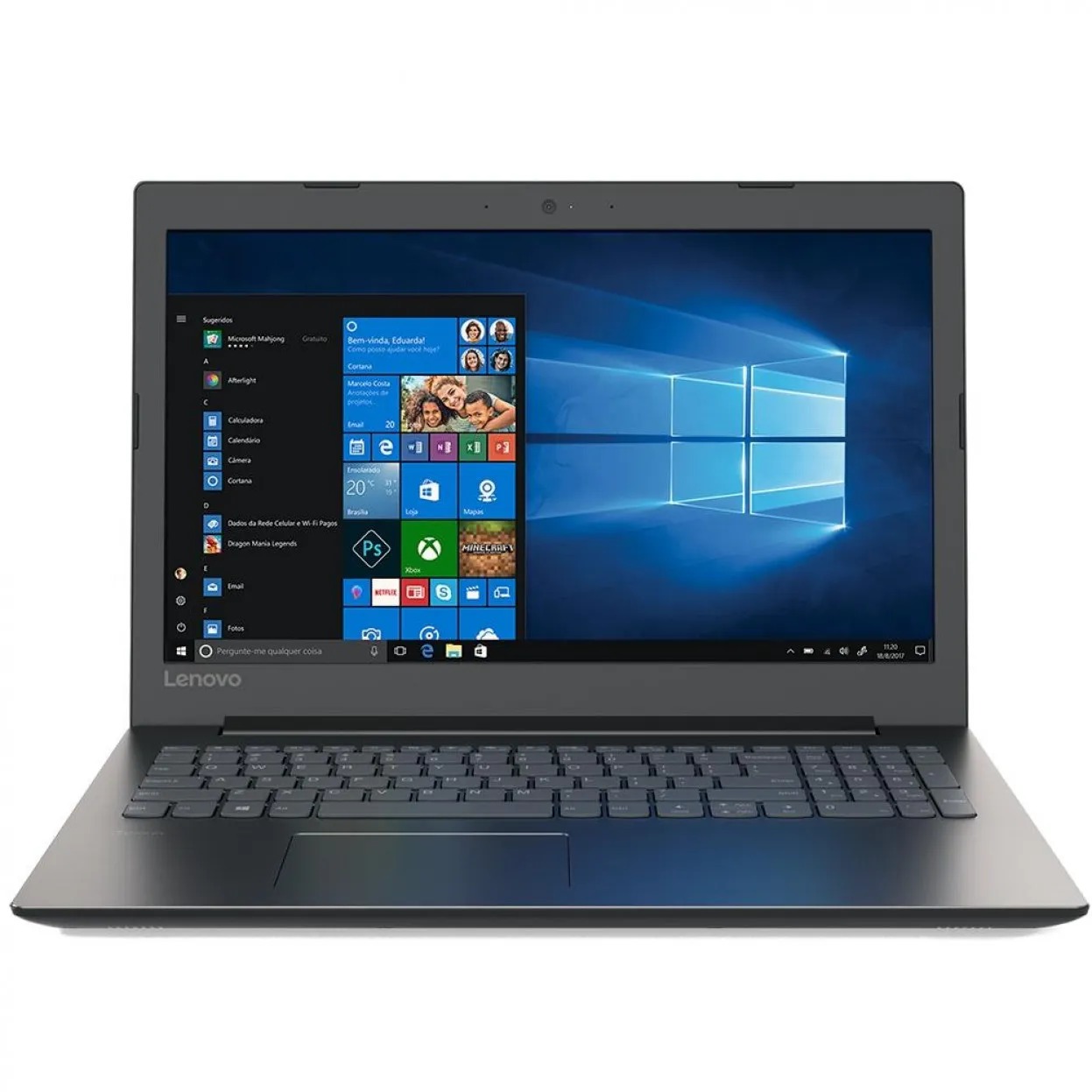 Notebook Lenovo  B330 I58250u Core I5 Ram 8gb Ssd 1tb W10p - Preto