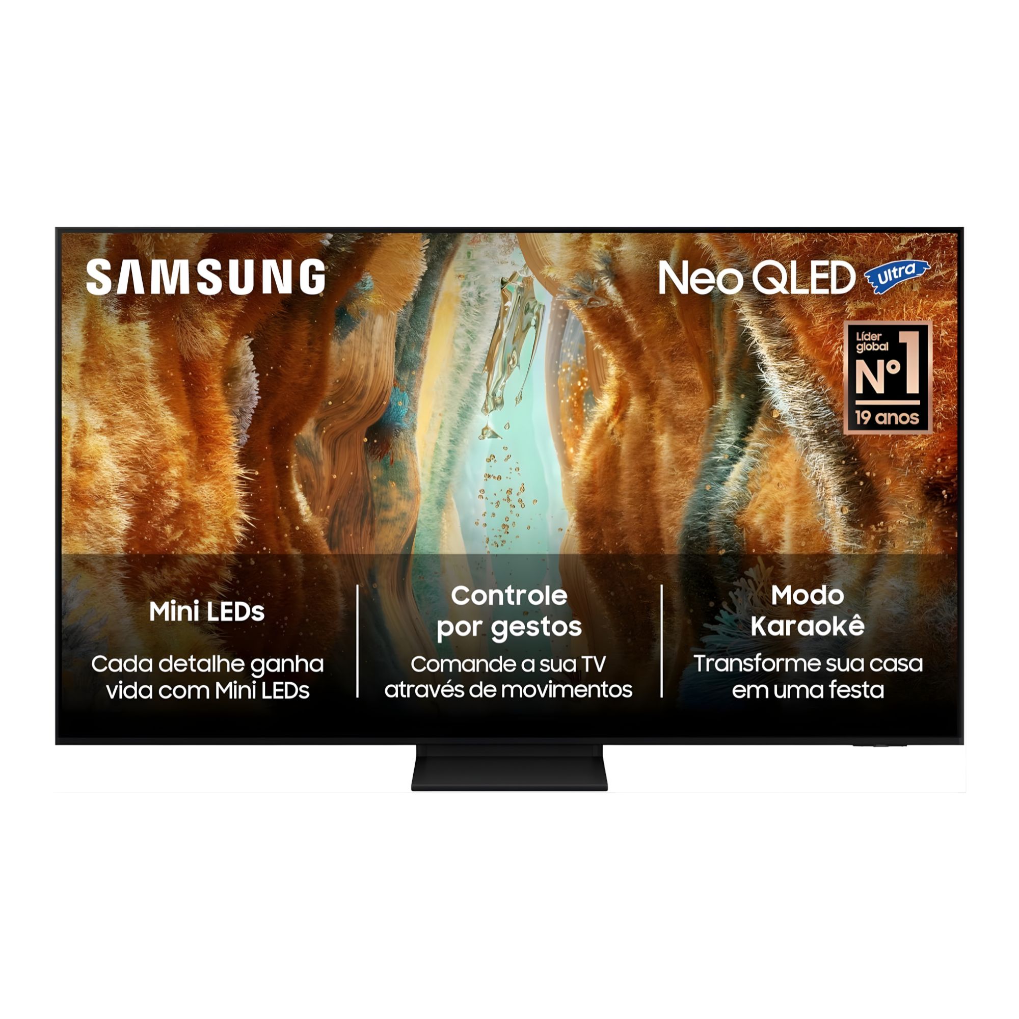 Tv Samsung Qn55qn85bagxzd Smart 55 Polegadas 4k Neo Qled Wifi Alex - Preto