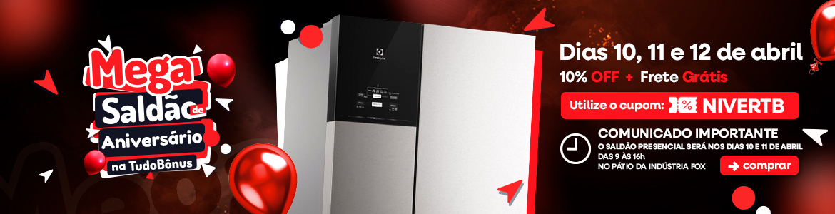 MegaSaldão de Aniversário TudoBônus - 2026