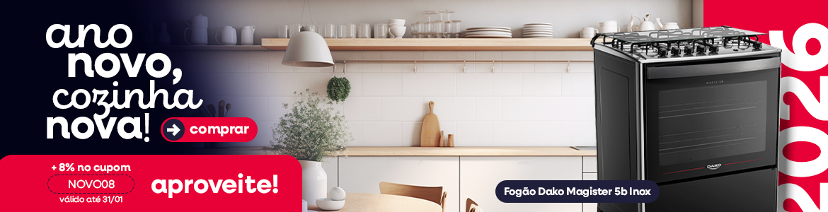Fogão Dako Magister 5b Inox